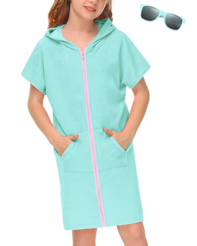 Image of BesserBay Boys Girls Swim Cover Up Terry Cloth Swimwear