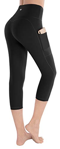 ESPIDOO Yoga Pants for Women, High Waist Tummy Control, 4 Way Stretch Capri