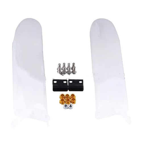 �o�C�N ����� �t�����g�t�H�[�N�u�[�c �t�����g�t�H�[�N�v���e�N�^�[�J�o�[ �t�H�[�N�K�[�h 10cc 125cc 140cc 150cc 160cc �_�[�g�s�b�g�o�C�N CRF50 CRF70 KLX110 BSE KAYO�ɓK��(White 290mm)