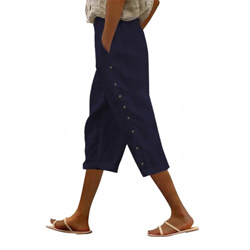 Pantalon d'été hip hop large palazzo fluide pour femme tendance