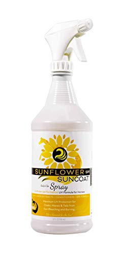 Healthy HairCare Sunflower Suncoat SPF Spray 32 Ounces for Horses