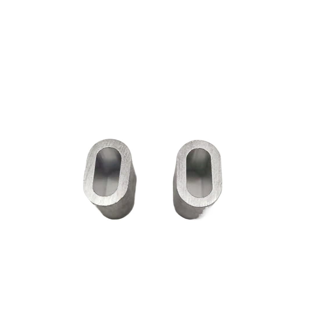 10000 pièces diamètre 1.5mm manchons en aluminium trou unique for sertir le câble métallique 1.5mm
