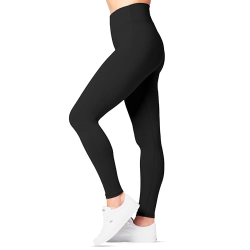 SATINA High Waisted Leggings for Women – Comfortable and Stretchy in Versatile Sizes and Colors
