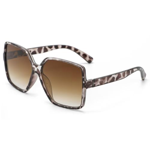 Lunettes de soleil colorées et tendance avec monture géométrique originale