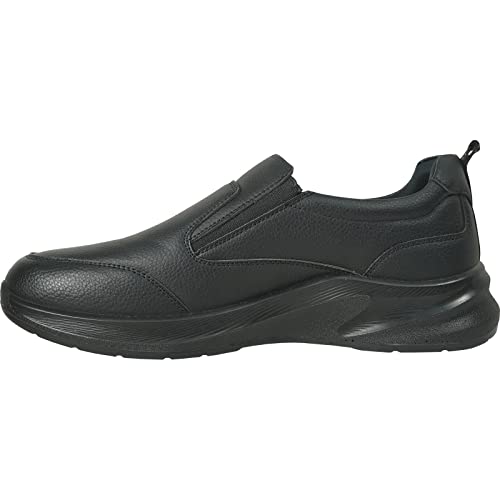 Vangelo Professional Slip Resistant Men Slip On Work Shoe For Food Service Health Care Nurse Jimmy-3 Black Men Size 15W #TOP4