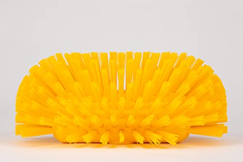 Carlisle Foodservice Products Cfs Sparta Kettle Equipment Brush 5-1/2" X 9 1/2" Yellow #TOP18