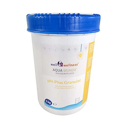 Aqua Munda Wasserpflege Premium Pool pH- Plus Granulat 1 kg