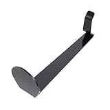 MUELODSIC 1pc Acrylic Headphone Holder Shelf Desktop Stands Headphones Stand for Desk Headphones Holder for Desk Headphone Storage Rack Earphone Rack Computer Headset Rack Black