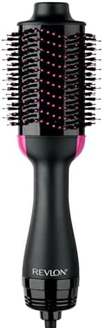 REVLON One-Step Volumizer Hair Dryer and Styler – Easy Salon-Style Blowouts – Less Frizz, More Shine, and Reduced Heat Damage, for All Hair Types and Lengths (Black)