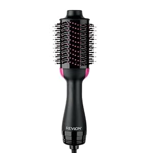 REVLON One-Step Volumizer Hair Dryer and Styler – Easy Salon-Style Blowouts – Less Frizz, More Shine, and Reduced Heat Damage, for All Hair Types and Lengths (Black)