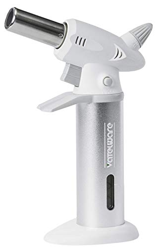 PERFECT GIFT! Premium Butane Torch – Culinary Torch Lighter – Professional Blow Torch