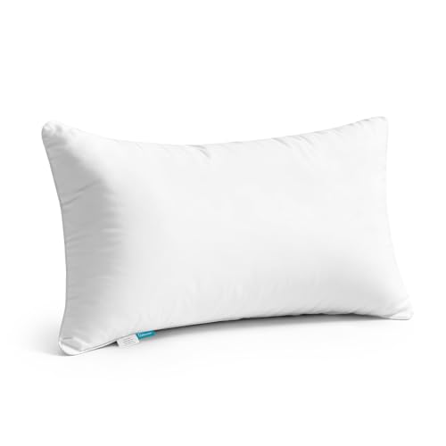 Oubonun 12x16 Throw Pillow Insert Plush and Supportive Decorative Cushion with 100% Cotton Cover for Couch Sofa Bed Chair Pack of 1