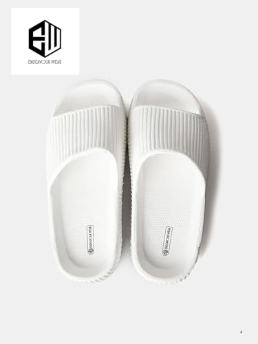 Image of ENDEAVOUR WEAR Men's Super Soft Sliders /Slippers With Soft Cushioned Rubber | Comfortable And Light Weight | Flip Flops