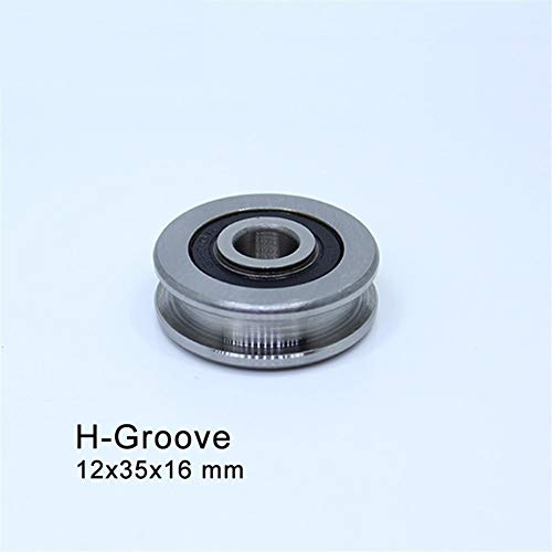 Roulement à gorge en H en acier durable pour mécanisme de précision - 3