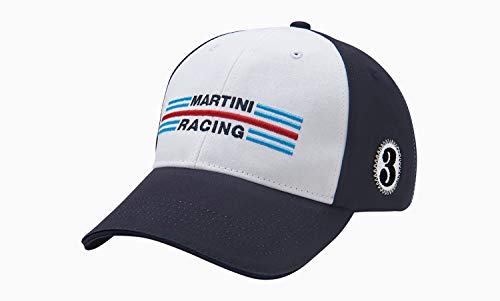 Porsche Hippie Baseball Cap/Hat Unisex Martini Racing Blue/White/Red, blue, One Size Fits All