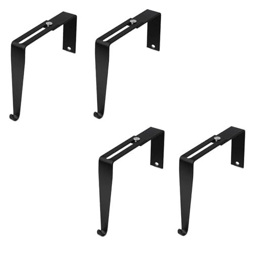 ドアハンガー ドアフック 4個セット パーテーションフック間仕切り ドアフック 幅32~88mm対応 滑り止め サイズ調整可能 ア キッチン 玄関 収納