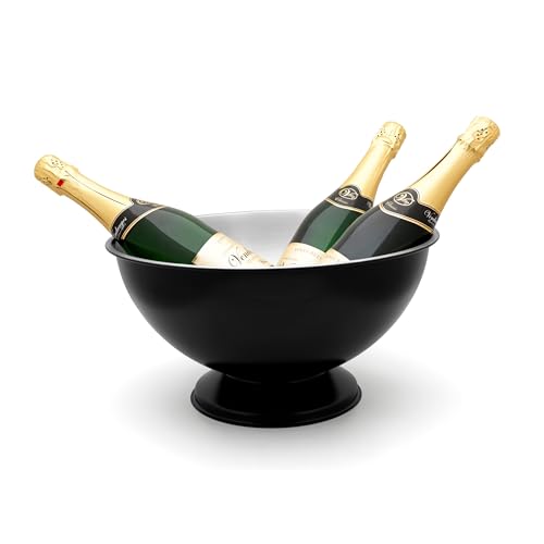 Leopold Vienna - Coupe à champagne & seau à champagne Classic noir