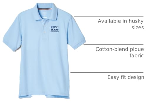 Image of Kipp Texas Youth Short Sleeve Pique Polo Shirt