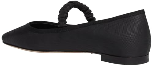PAIGE Women's Jolie with Ruching Flat, Black, 8.5 by PAIGE - Image 3