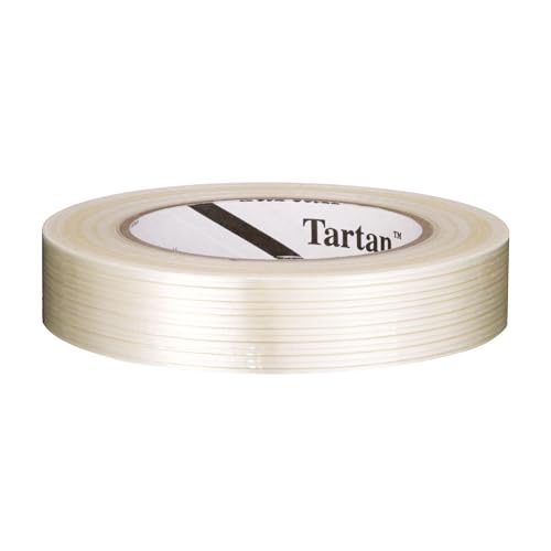 Image of 3M Tartan Filament Tape 8934 Clear, 24 mm x 55 m (Case of 36) (70-0061-2003-7)