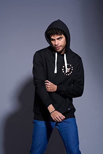 Image of Go Devil Regular Fit 100% Cotton Full Sleeves Winter Wear Stylish Trendy Printed Hoodies Sweatshirt for Men /Boys with Pockets for Everyday Use