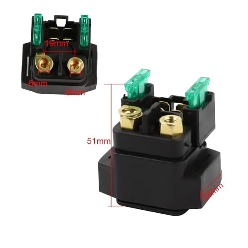 Solénoïde de relais démarreur YFM450 composants premium抗 vibration