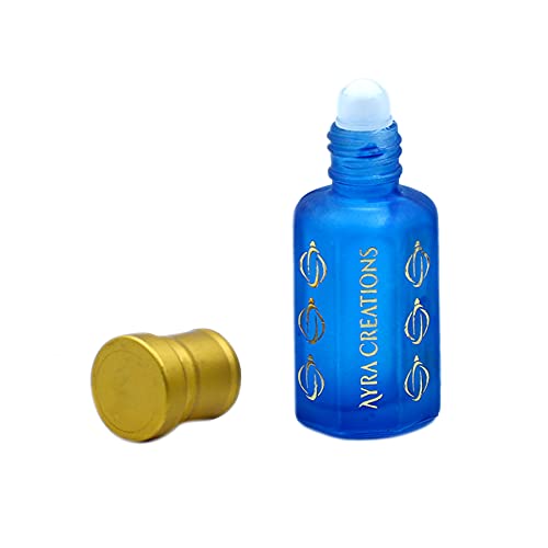 Image of Dubai Famous Royal Blue Attar Perfume - 12ml (with 1 Surprise Gift) / Original & 24 Hours Long Lasting Fragrance /Most Wanted Arabian Aroma (unisex)