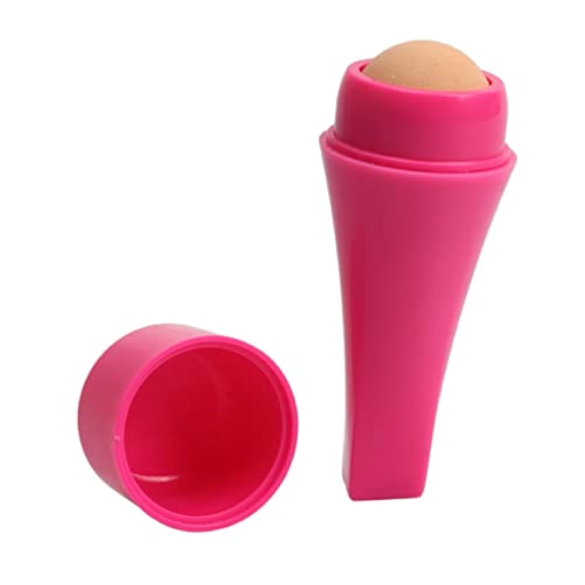 Volcanic Stone Face Roller Reusable Tool, Pink