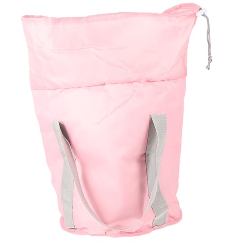 Alipis Balde Plegable Portátil para Remojar Pies con Reforzada Cubo Multiusos para Camping Pesca y Viajes Fácil de Transportar y Almacenar Color Rosa