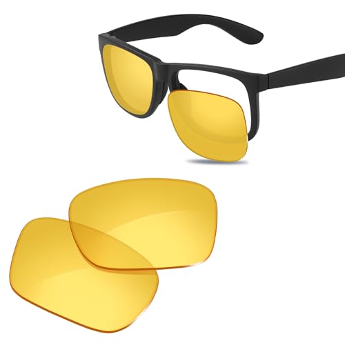 Image of 100% Precise-Fit Replacement Sunglass Lenses for Ray-Ban Justin RB4165 54mm