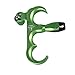 ZSHJGJR Archery Bow Release Aid 360° Rotating Head Thumb Release for Compound Bow Hunting Shooting Accessories (Green)