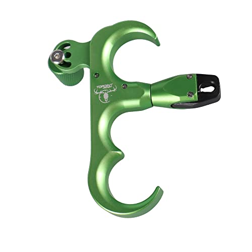 Décocheur arc anti-torsion de corde avec tête rotative pour éliminer les tirs manqués