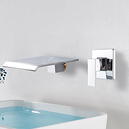 Mélangeur salle de bain encastré pour résoudre le manque de place sur lavabo