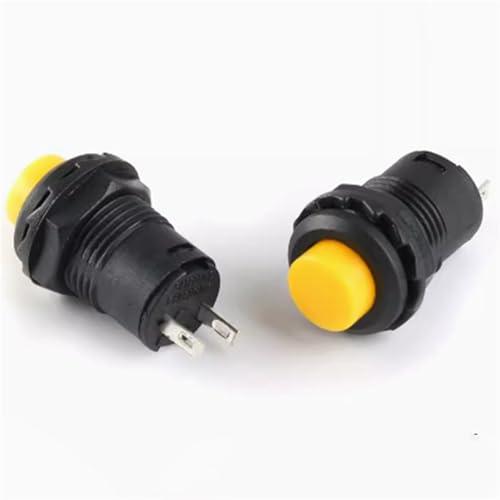 Interrupteur à bouton-poussoir DS-428 12mm interrupteur de verrouillage 250V