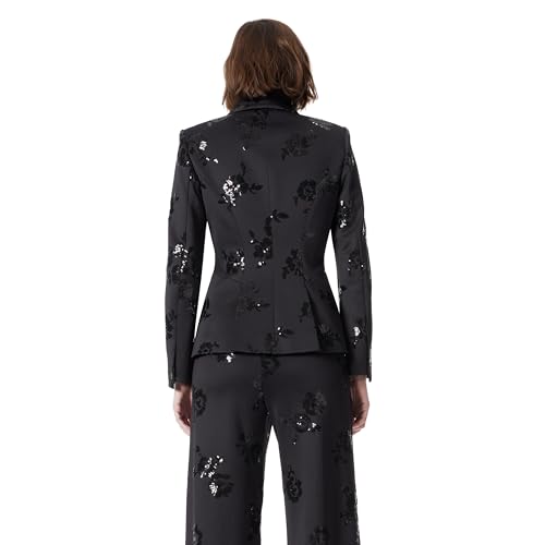 DEE OCLEPPO Women's Angela Seamed Double Button Front Blazer with Lining Standard4