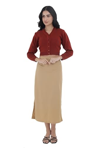 Image of Women Winter Wear V-Neck Full Sleeves Regular Fit Woollen Blouse