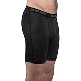 Club Ride Men's Johnson Level 1 Biking Chamois, Compression Shorts, Bike Shorts Liner, Baselayer, Cycling, Large, Black