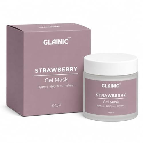 Strawberry Gel Mask for Face | Hydrating & Moisturizing Face Mask...