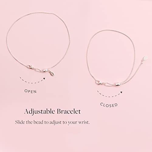 Alex and Ani Path of Symbols Adjustable Ring for Women, Evil Eye Charm, .925 Sterling Silver, Fits Ring Sizes 6 to 92