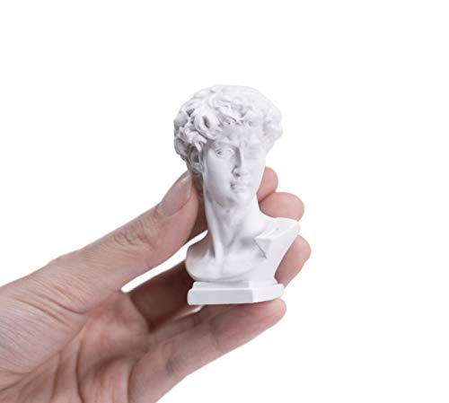 Set de 10 bustos decorativos de grandes compositores y figuras clásicas miniatura 4