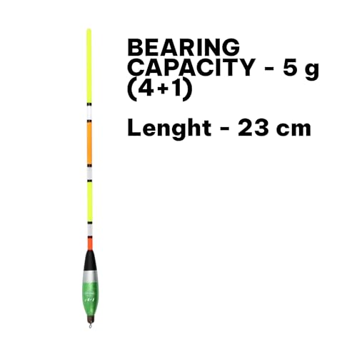 PRO Filstar Top Float Waggler zestaw 4 + 1 g 5 sztuk – zestaw spławików wędkarskich – spławik wędkarski – spławik wędkarski – spławik wędkarski – akcesoria wędkarskie – szczupaki, okonie, karpstrągi