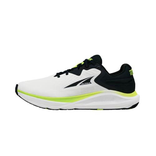 ALTRA Men's Paradigm 8 Road Running Shoe, White/Black, 11.5