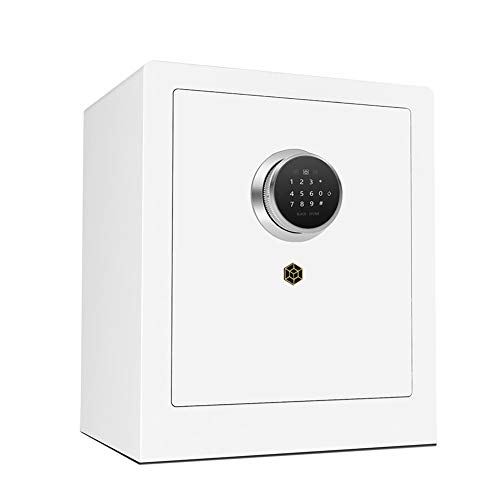 YXX- Safe Tresor Möbeltresor Weiß/schwarz LED Digital Safe für Erwachsene, ältere Menschen und Kinder, Große Schranksafes für Geld, Bargeld,