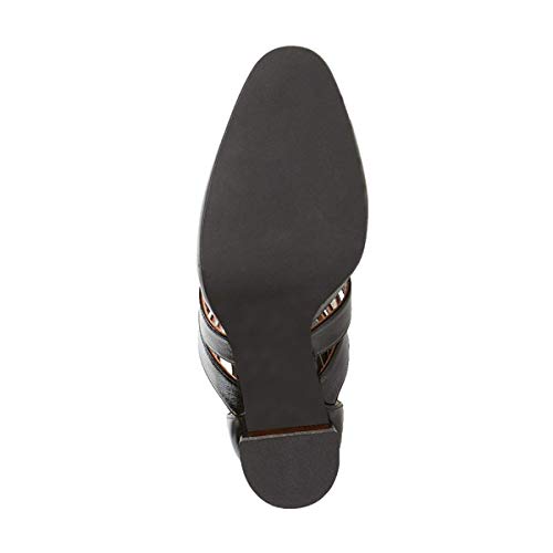 YDN Women Gladiator Strappy Sandals Block High Heel Round Toe Hollow Out Pumps Size 4-15 US4