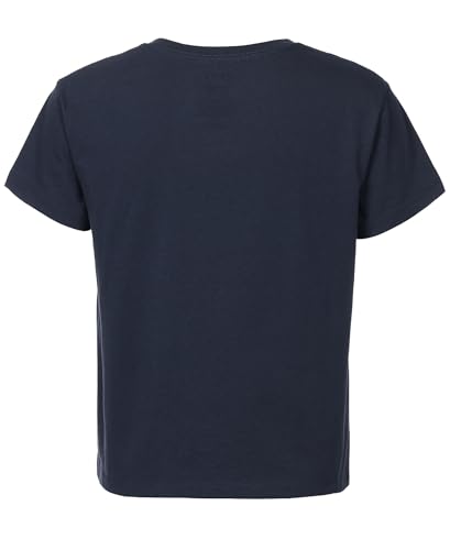 Image of Roxy Girls' Short Sleeve Boyfriend Fit Logo Tee, Crew Neck Graphic T-Shirt, Soft & Comfortable