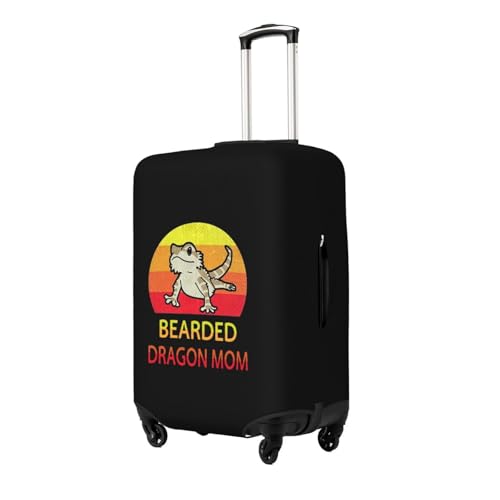Bearded Dragon MOM Travel Luggage Cover Suitable for 18-32 Inch luggage2