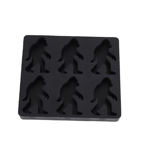 Molde para Cubos de Hielo Flexible de Silicona 6 Cavidades miniatura 1