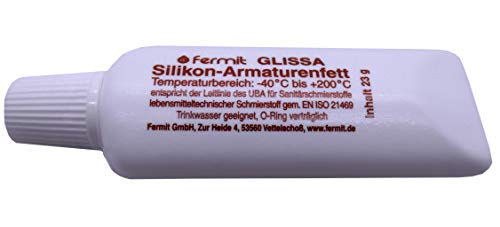 Preisvergleich Produktbild Lebensmittel Glissa Silikon Armaturenfett Trinkwasser Armaturenfett Nichttropfendes Schmierfett für Trinkwasserarmaturen by kör4u