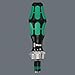 WERA - 5051040001 Kraftform Kompakt 60 Ra Ratchet Screwdriver & Long PZ, Ph, TX, Hex Bits, 051040