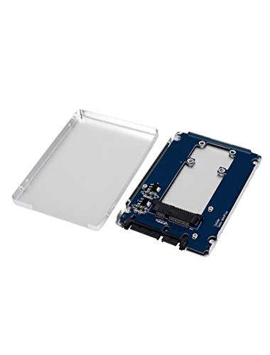 Adaptador Mini PCI-E mSATA a Disco SATA 2.5" Plata miniatura 3